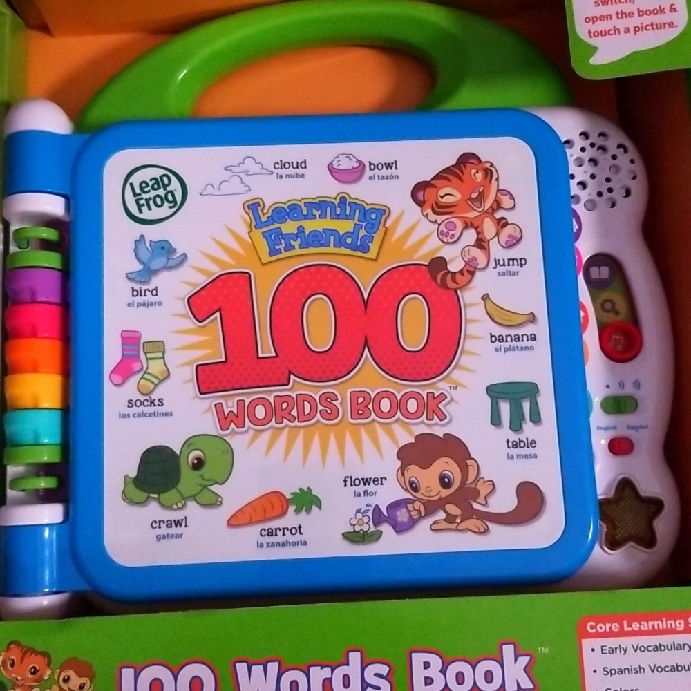 Leap Frog Learning Friends 100 words book